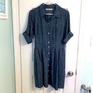 COPY - Denim dress from Old Navy.